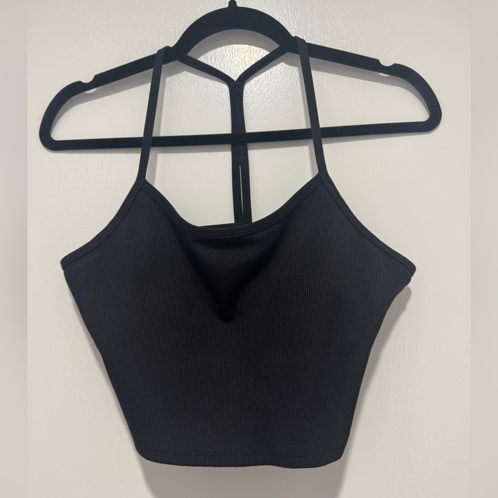 Alo Yoga Alosoft Ribbed Crop Calm Tank